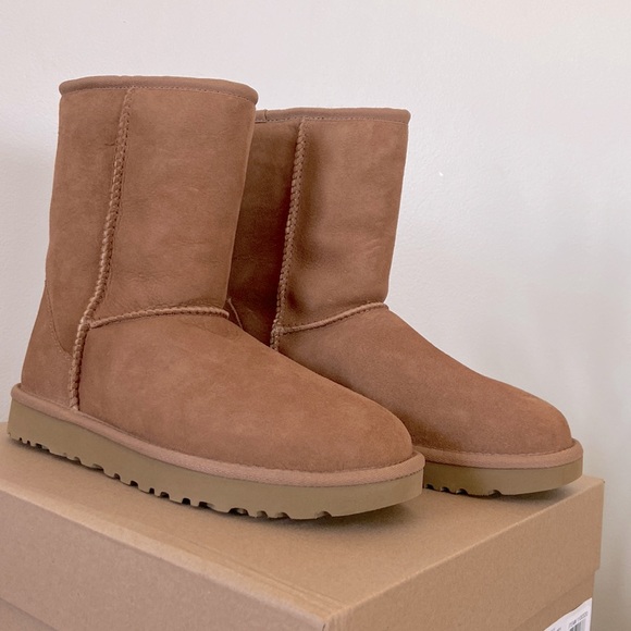 NWT Ugg Australia Classic Short II Chesnut Boot - Size 8 - Picture 3 of 10